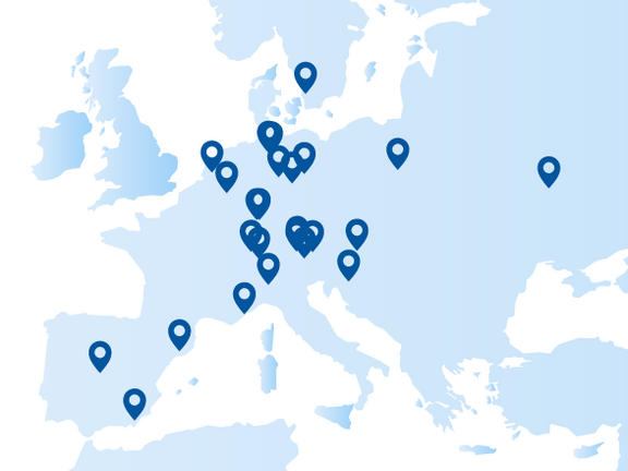 Dermpharm AG – Die Standorte der Unternehmensgruppe Weltweit
